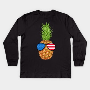 July 4th Kids Long Sleeve T-Shirt